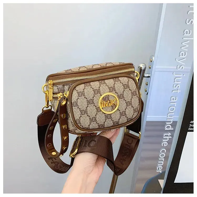 Hot Selling Women's Bags Women's Bags 2024 New Hot Selling Women's Chest Bags, Crossbody Bags, Versatile Wide Shoulder Straps, Women's Bags Trend