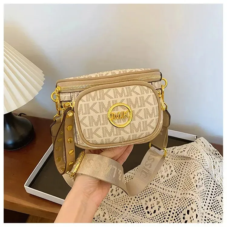 Hot Selling Women's Bags Women's Bags 2024 New Hot Selling Women's Chest Bags, Crossbody Bags, Versatile Wide Shoulder Straps, Women's Bags Trend