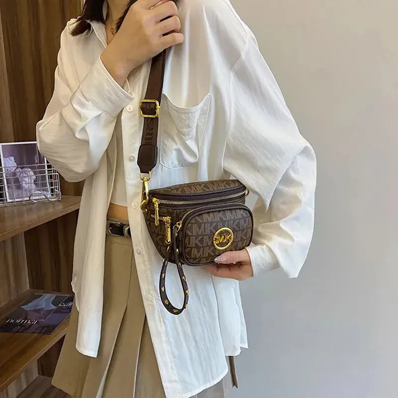 Hot Selling Women's Bags Women's Bags 2024 New Hot Selling Women's Chest Bags, Crossbody Bags, Versatile Wide Shoulder Straps, Women's Bags Trend