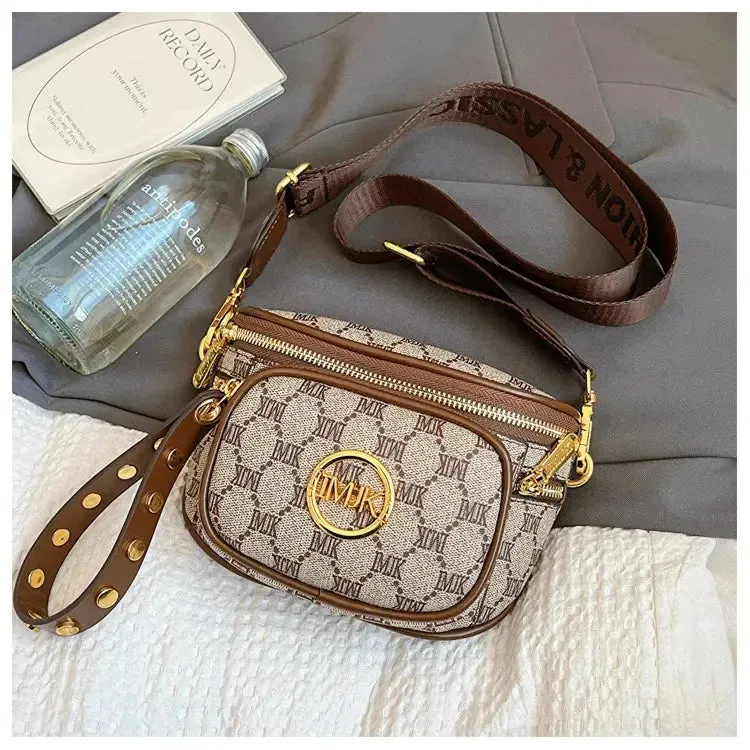 Hot Selling Women's Bags Women's Bags 2024 New Hot Selling Women's Chest Bags, Crossbody Bags, Versatile Wide Shoulder Straps, Women's Bags Trend