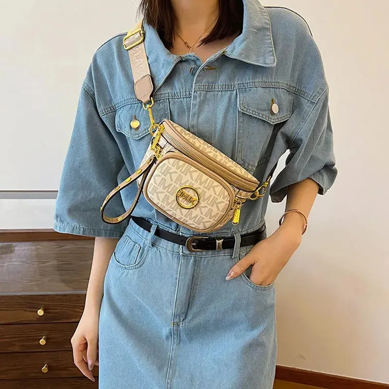 Hot Selling Women's Bags Women's Bags 2024 New Hot Selling Women's Chest Bags, Crossbody Bags, Versatile Wide Shoulder Straps, Women's Bags Trend