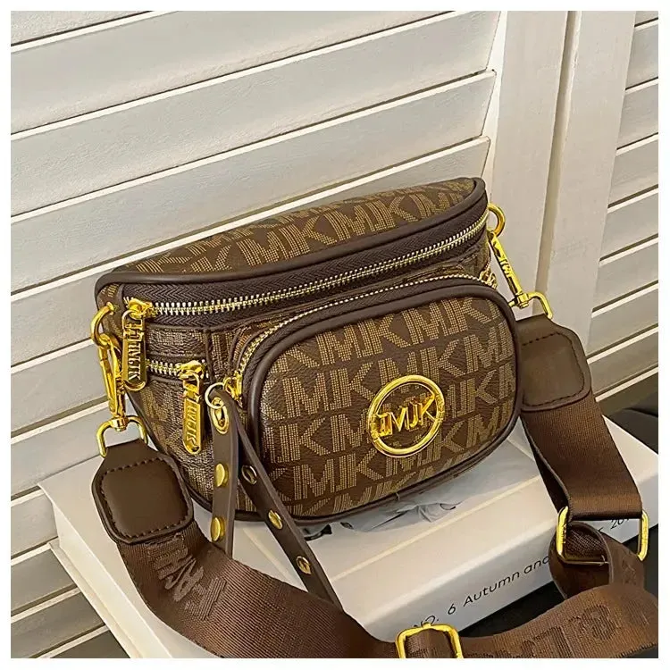 Hot Selling Women's Bags Women's Bags 2024 New Hot Selling Women's Chest Bags, Crossbody Bags, Versatile Wide Shoulder Straps, Women's Bags Trend