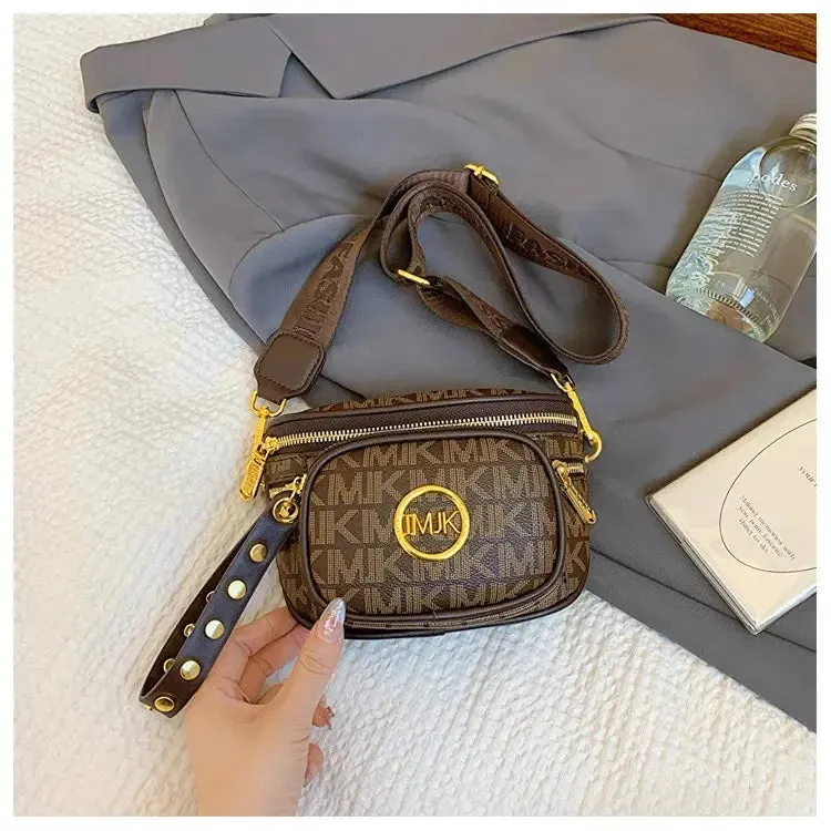 Hot Selling Women's Bags Women's Bags 2024 New Hot Selling Women's Chest Bags, Crossbody Bags, Versatile Wide Shoulder Straps, Women's Bags Trend