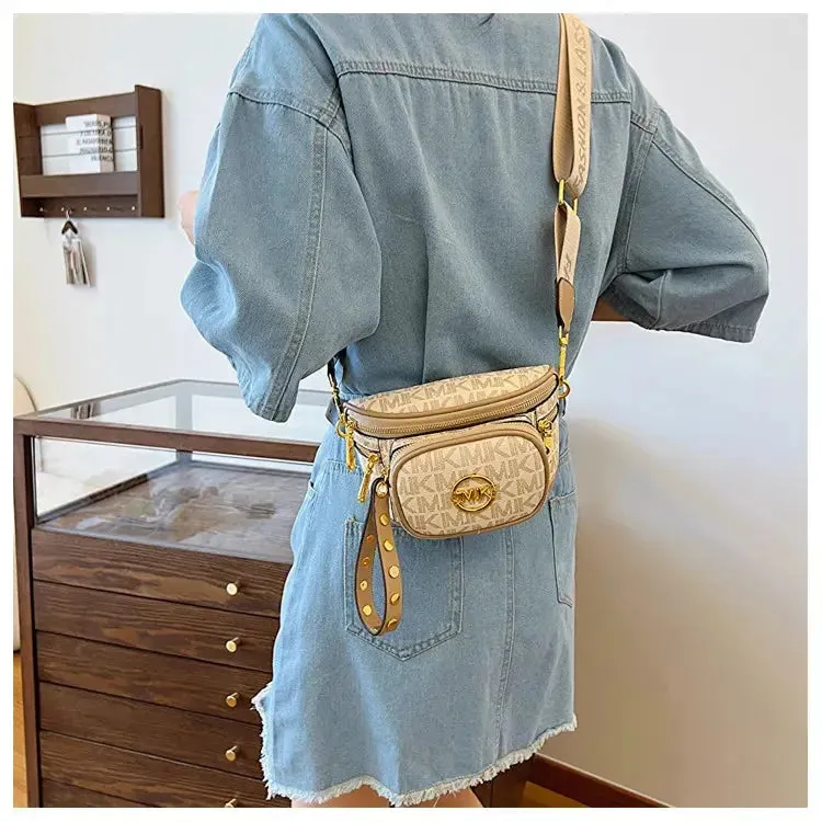 Hot Selling Women's Bags Women's Bags 2024 New Hot Selling Women's Chest Bags, Crossbody Bags, Versatile Wide Shoulder Straps, Women's Bags Trend