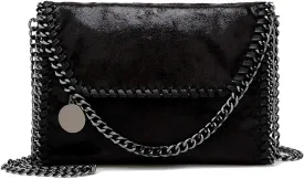 JOTHIN Crossbody Bags for Women Designer Handbags for Women Black Clutch Chain Crossbody Purse Women's Shoulder Handbags(Black)