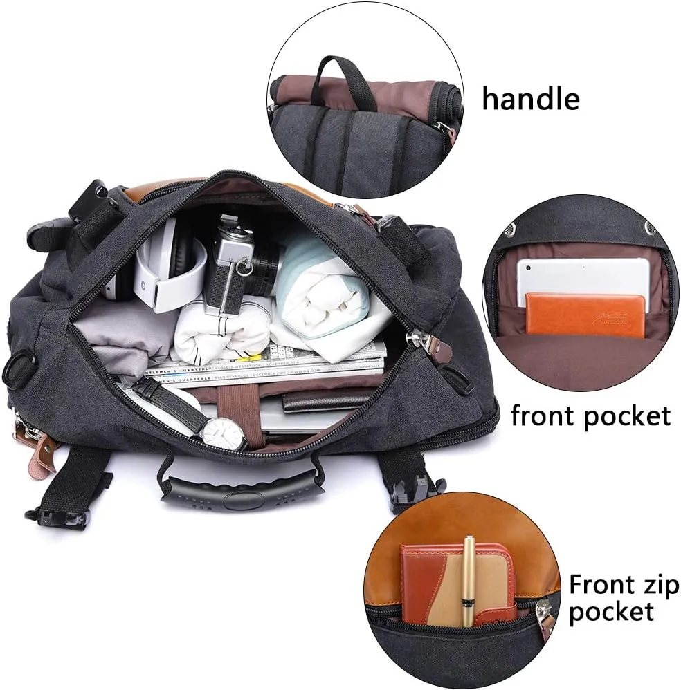 KAKA Wear-Resistant Durable Backpack,Duffle Bag Travel Carry On Backpack