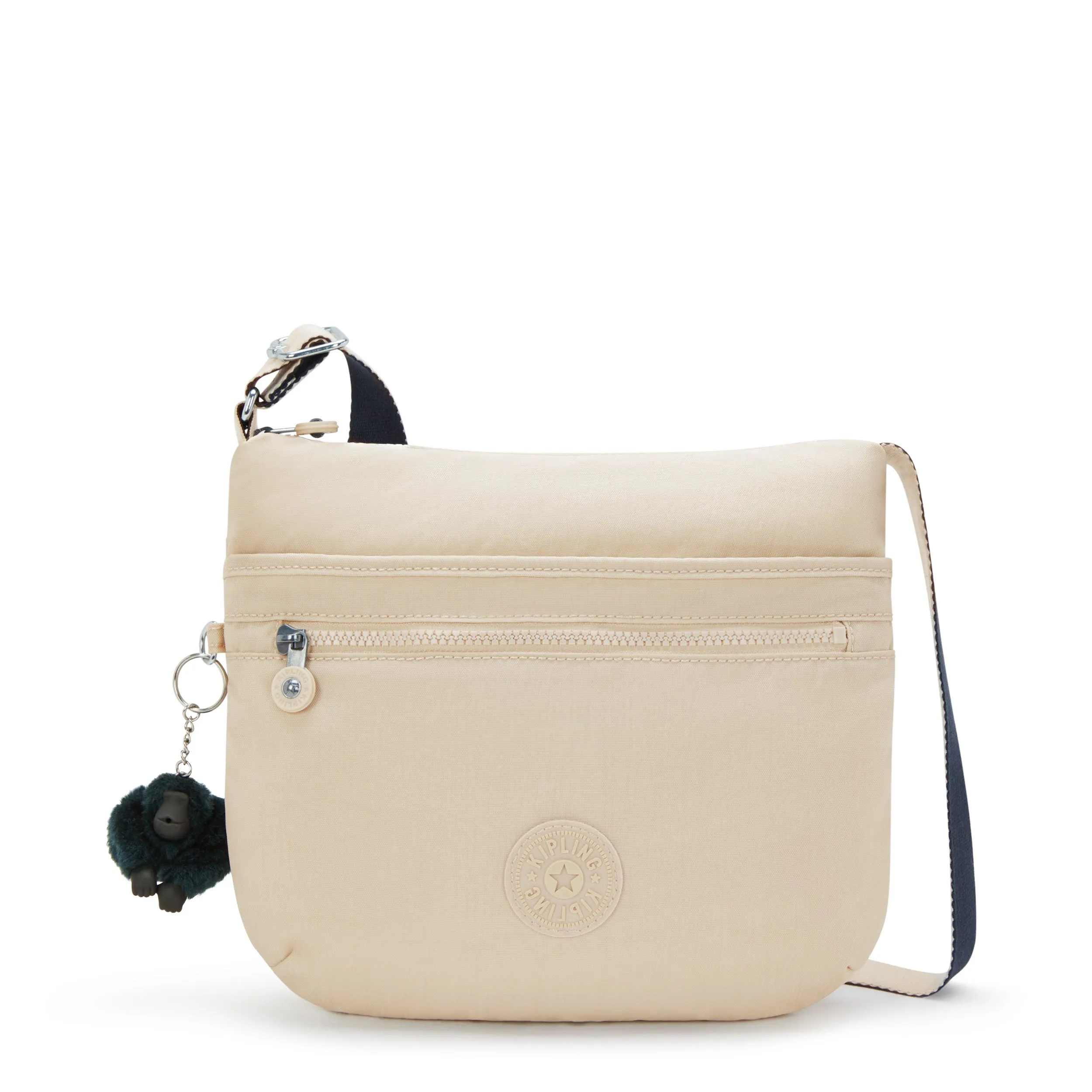 Kipling Arto Back To Beige Medium Crossbody Bag 19911-26V