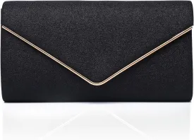 Labair Shining Envelope Clutch Purses for Women Evening Purses and Clutches For Wedding Party.