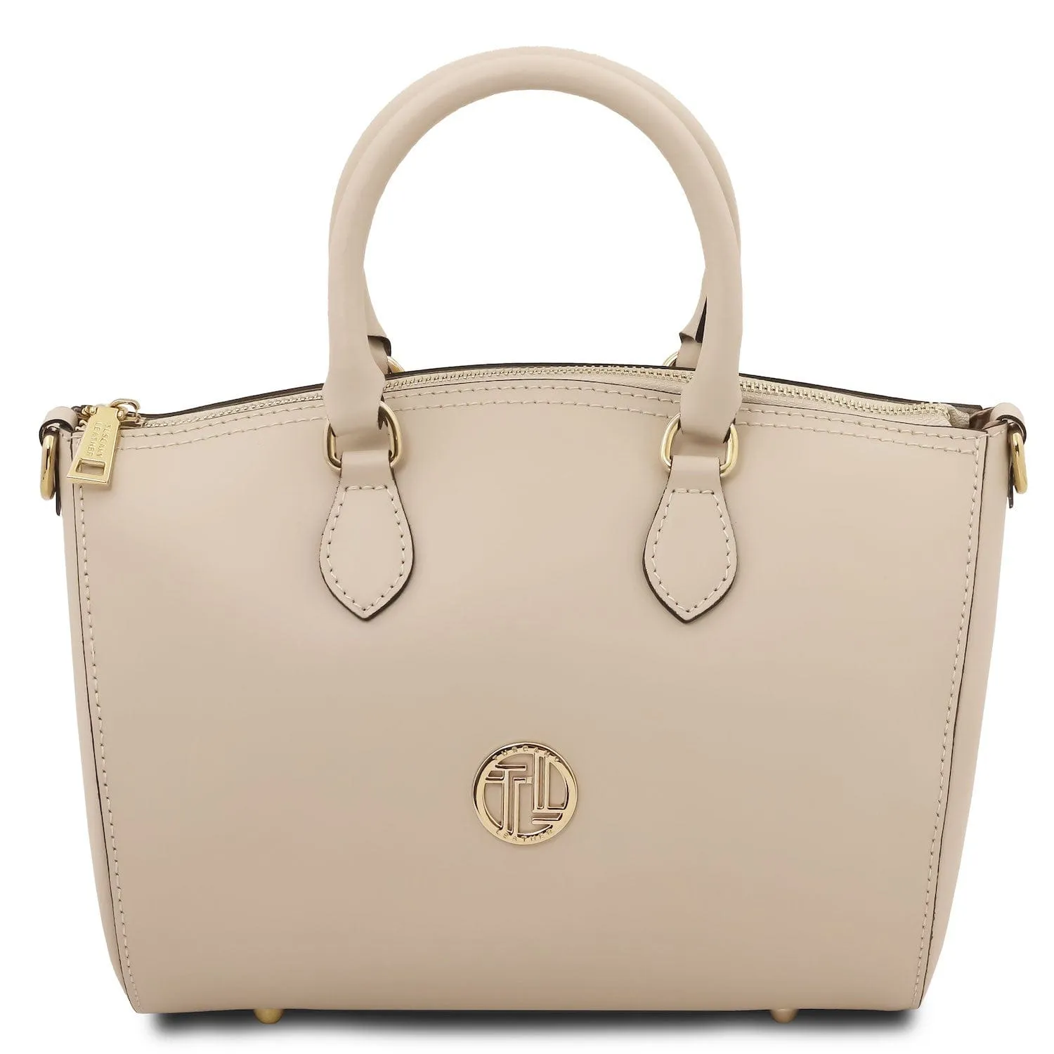 Layla - Leather small duffle handbag | TL142399