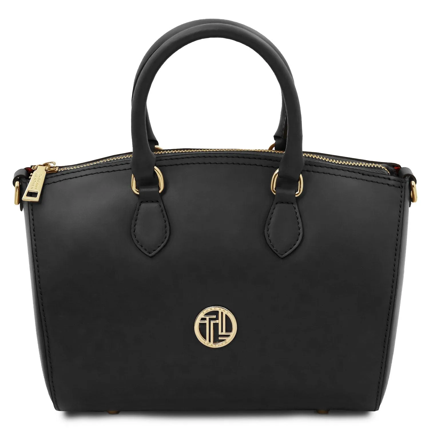 Layla - Leather small duffle handbag | TL142399