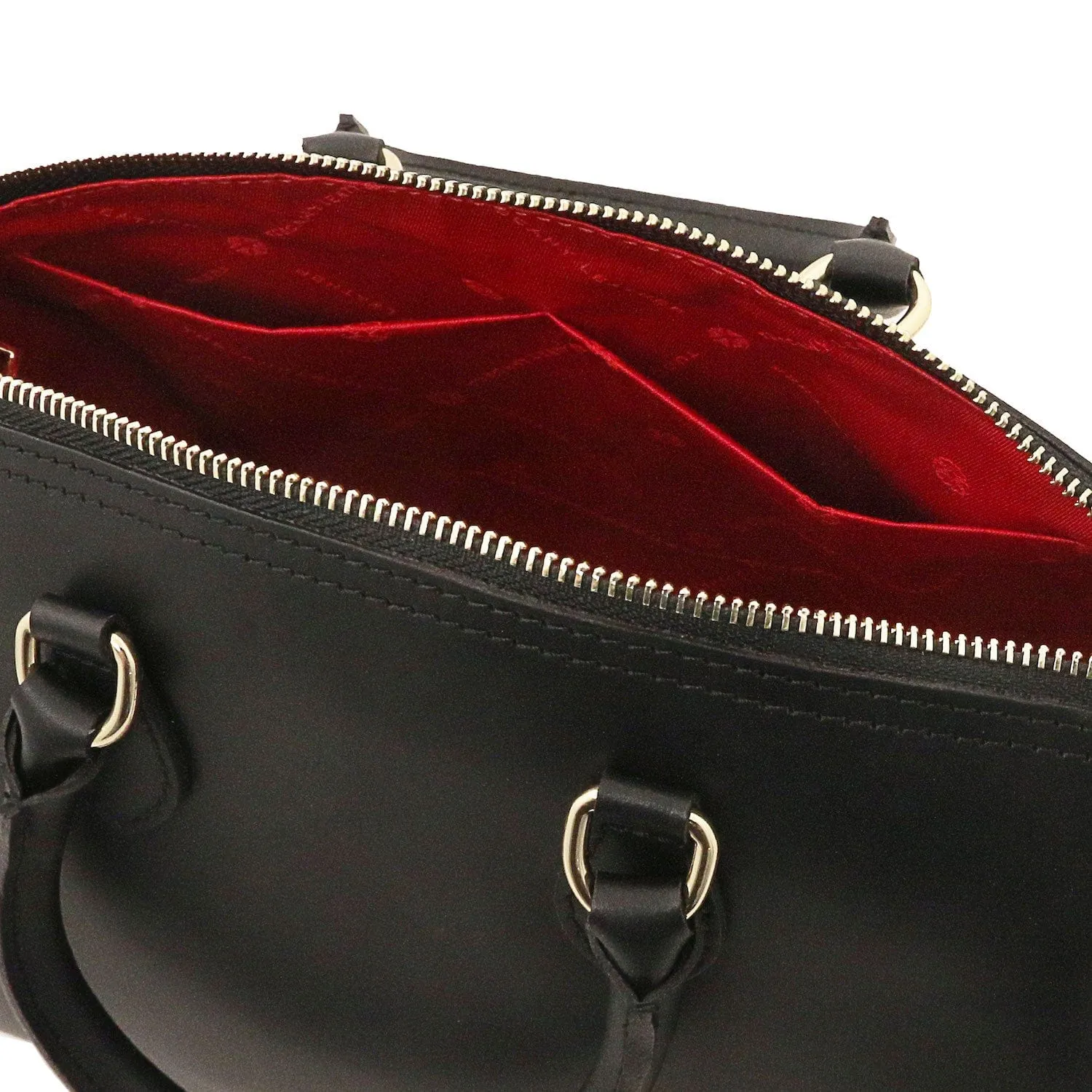 Layla - Leather small duffle handbag | TL142399