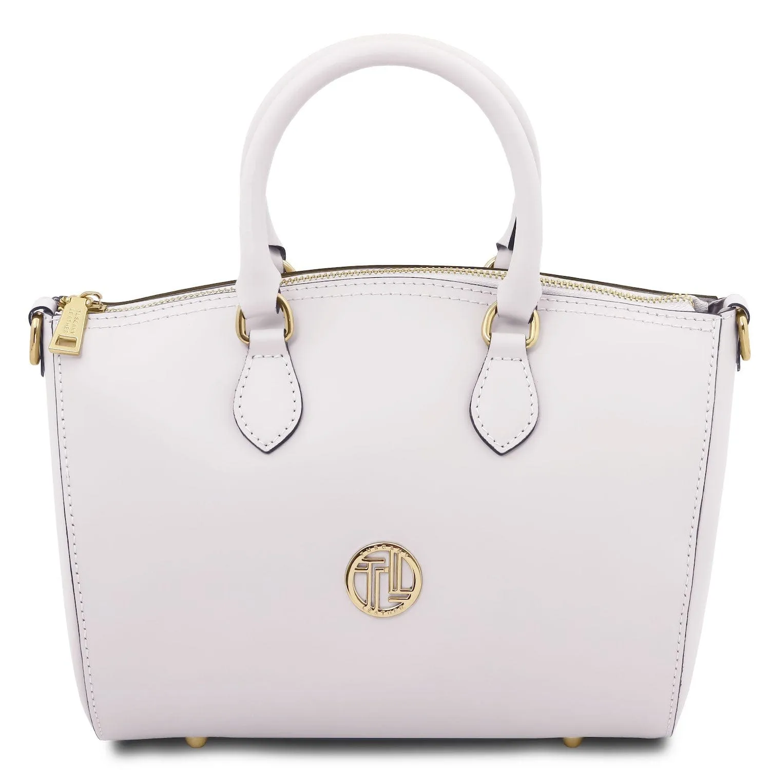 Layla - Leather small duffle handbag | TL142399