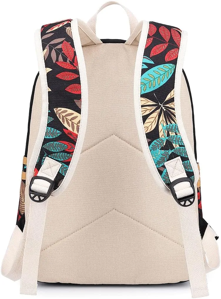Lightweight Kids Backpacks for School Bag Canvas Small Travel Backpacks for Women Girls Boys Bookbag Toddler Back Pack