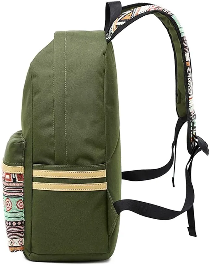 Lightweight Kids Backpacks for School Bag Canvas Small Travel Backpacks for Women Girls Boys Bookbag Toddler Back Pack