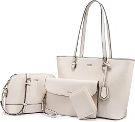 LOVEVOOK Handbags for Women Shoulder Bags Tote Satchel Hobo 3pcs Purse Set