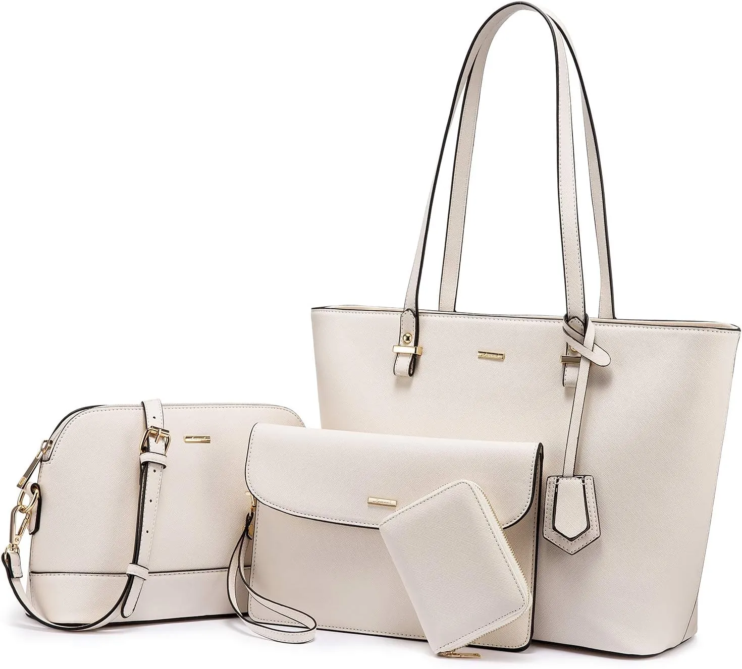 LOVEVOOK Handbags for Women Shoulder Bags Tote Satchel Hobo 3pcs Purse Set