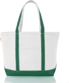 Medium Classic Canvas Tote Bag for Women, Top Zipper Closure, Outer Pocket, Daily Essentials, Groceries, Traveling
