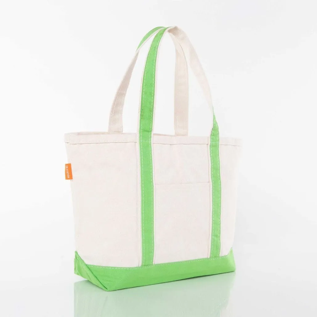 Medium Classic Canvas Tote Bag for Women, Top Zipper Closure, Outer Pocket, Daily Essentials, Groceries, Traveling