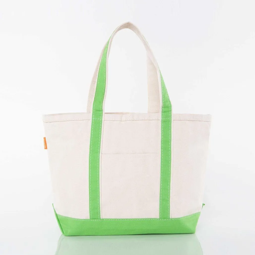 Medium Classic Canvas Tote Bag for Women, Top Zipper Closure, Outer Pocket, Daily Essentials, Groceries, Traveling
