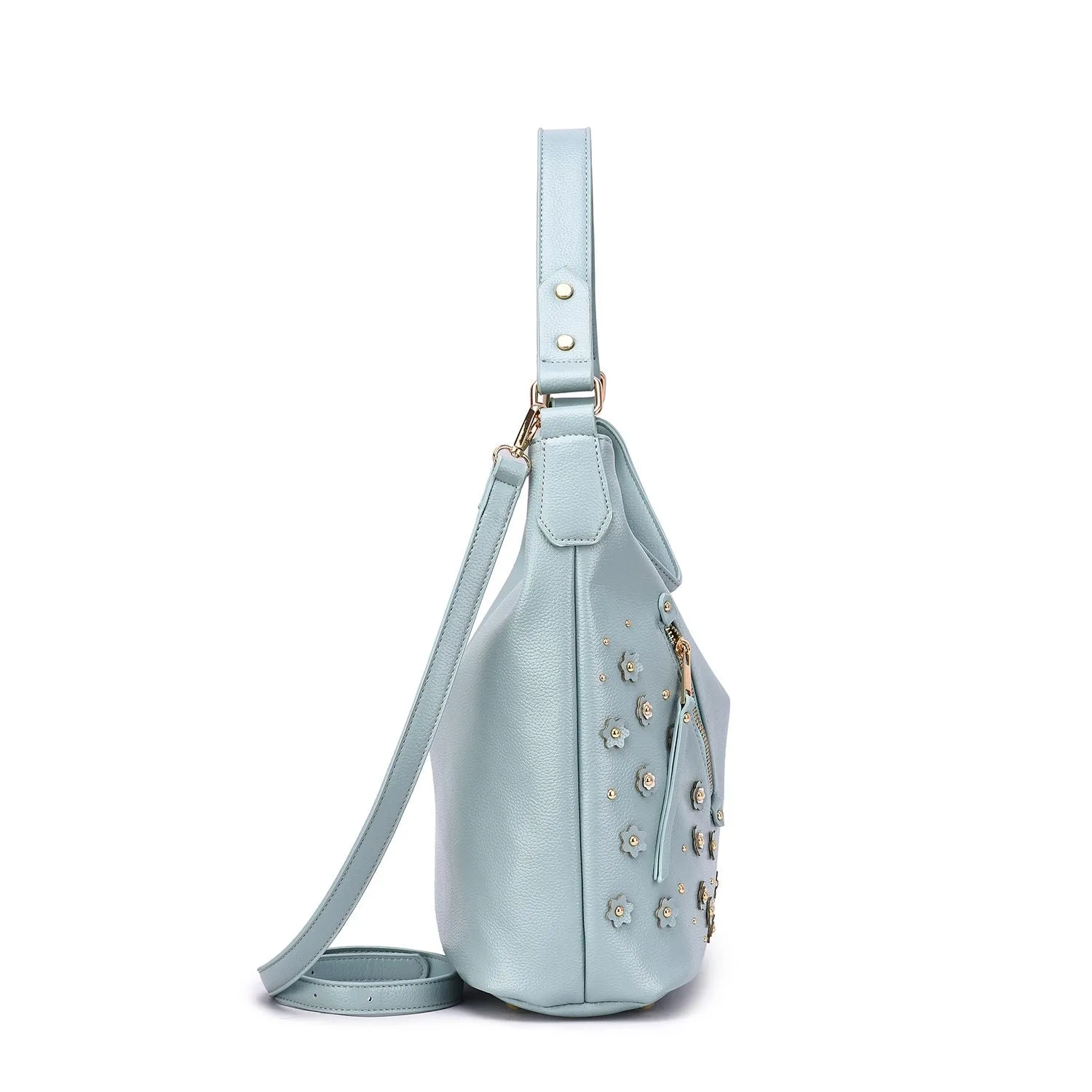 Mellow World Monserrat Slouchy Hobo Bag in Mellow World Floral Print