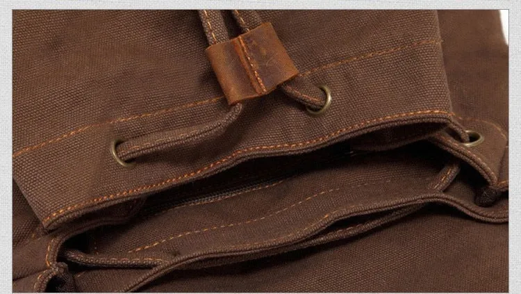 Men's Vintage Backpack Canvas Backpacks