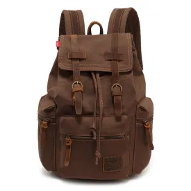 Men's Vintage Backpack Canvas Backpacks