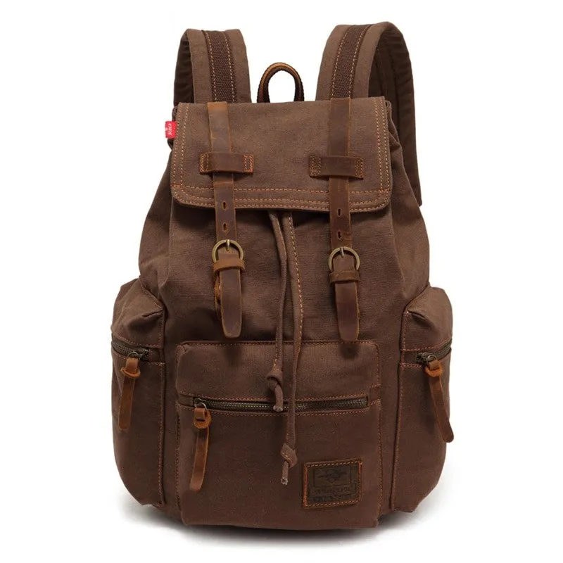Men's Vintage Backpack Canvas Backpacks