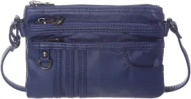 MINICAT Treble Pockets Small Crossbody Purse Cell Phone Purse Shoulder Bags for Women