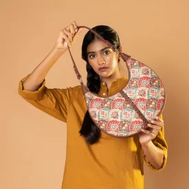 Mughal Art Multicolor Hobo Bag
