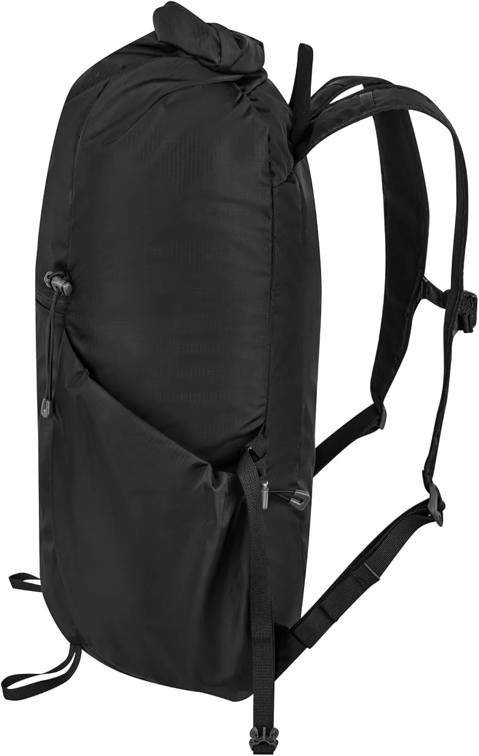 Mystery Ranch In and Out Packable Backpack - Lightweight Foldable Pack, Black, 25L