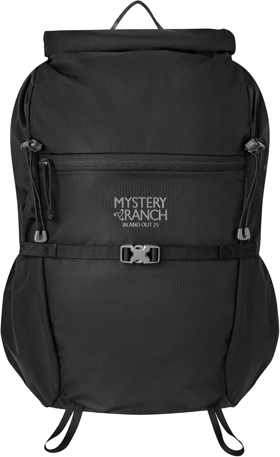 Mystery Ranch In and Out Packable Backpack - Lightweight Foldable Pack, Black, 25L