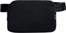 OIWAS Belt Bag Fanny Packs for Women, Crossbody Bag Bum Bags with Adjustable Strap Travel Everywhere Carry-On Sling Bag for Running, Hiking, Cycling, Concert (Black)