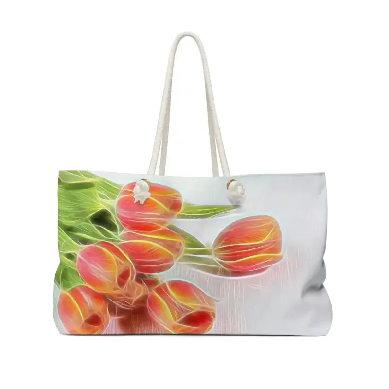 Oversized Polyester Weekender Bag for Stylish Getaways