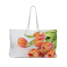 Oversized Polyester Weekender Bag for Stylish Getaways