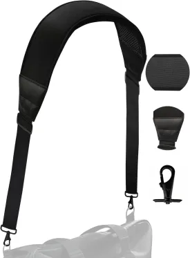 Padded Shoulder Straps for Bag, Adjustable Thick Soft Bag Strap Crossbody for Briefcase Laptop Duffle Gym Bag Purses Luggage, Reduce Shoulder Pressure