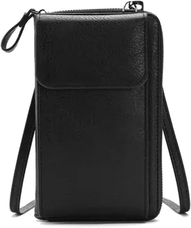 PORT&LOTUS Crossbody Bags for Women Cell Phone Purse Wallet Ladies Small Women's Handbags PU Leather Shoulder Card Holder