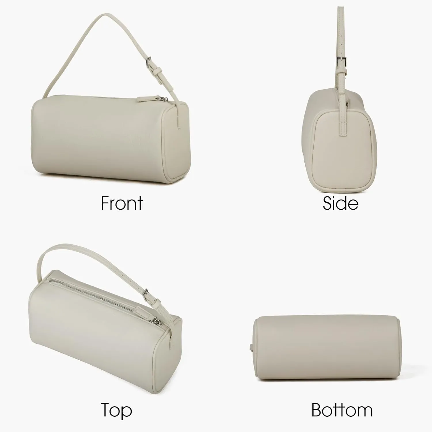Premium Full-Grained Leather Crossbody Purses for Women, Hobo Bags for Women Crossbody with Adjustable Strap