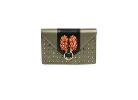 PX (PiXiu) Green Crossbody Clutch