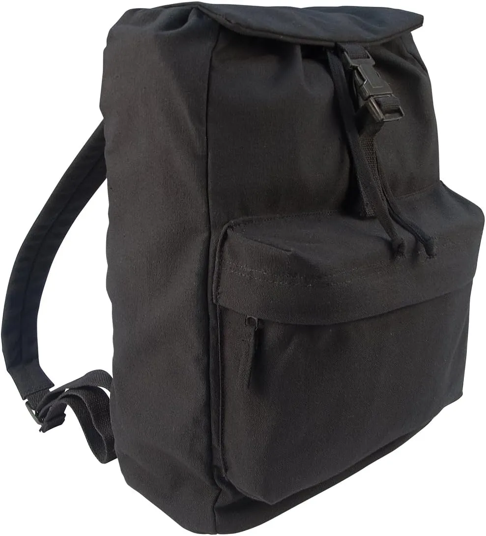 Rothco Canvas Daypack  Heavy-Duty Cotton Canvas Backpack for Hiking, Camping, Traveling, and Daily Use  34L Capacity