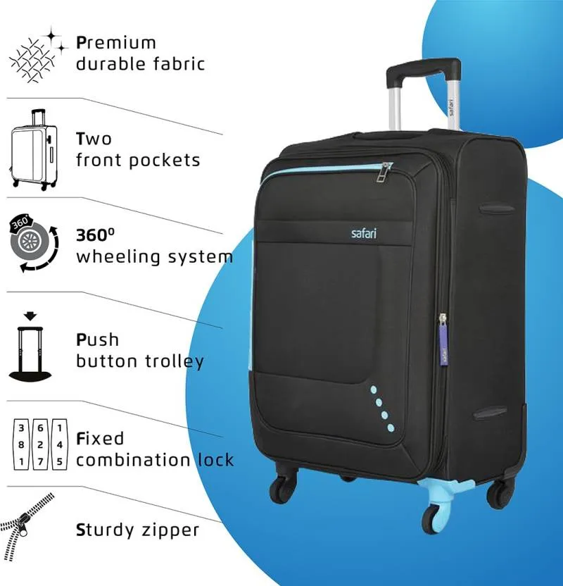 Safari Star Soft Body Expandable Luggage