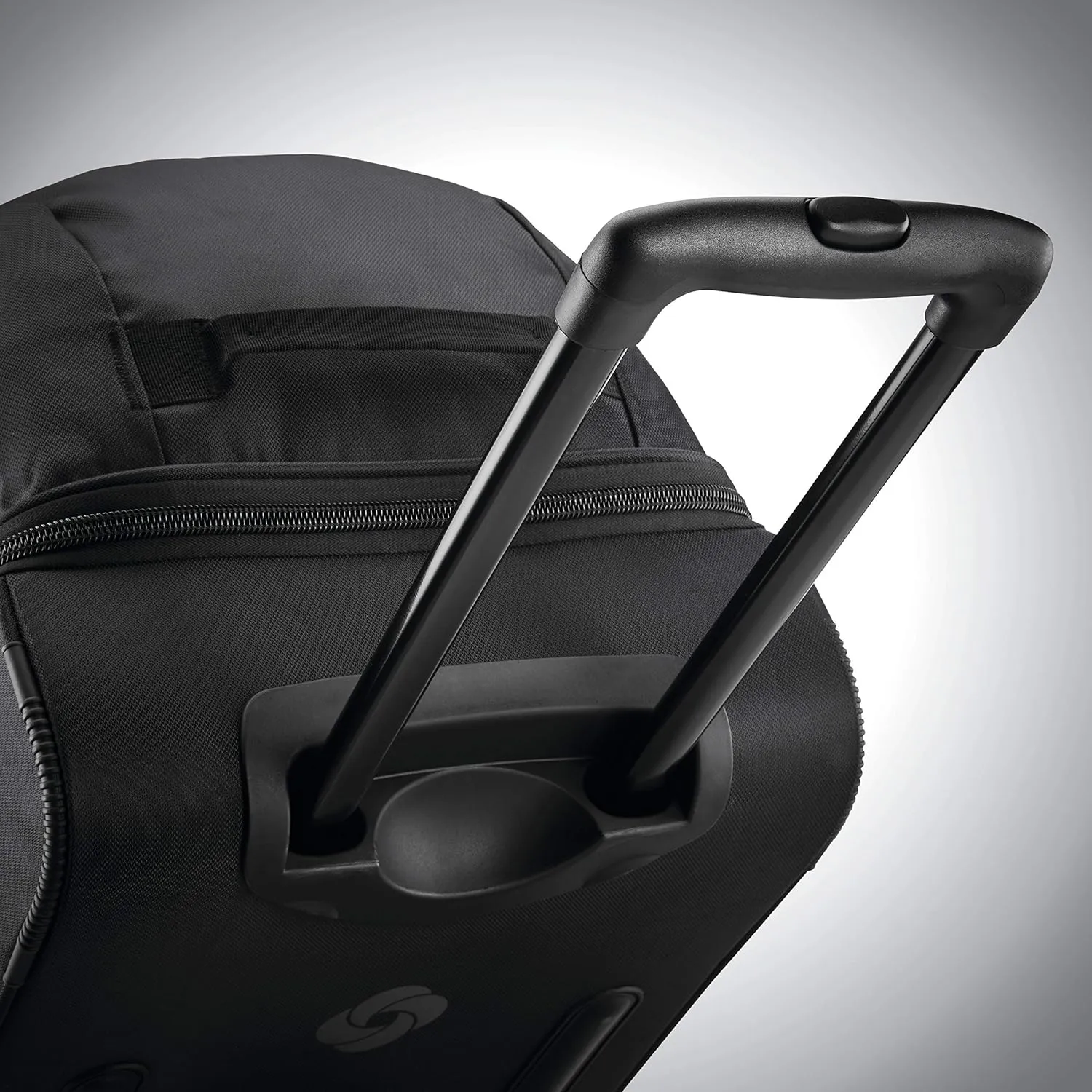 Samsonite Andante 2 Wheeled Duffel Bag  32-Inch Durable Rolling Luggage with Inline Skate Wheels, Push-Button Handle & Spacious Compartments  Travel-Friendly and Lightweight - All Black