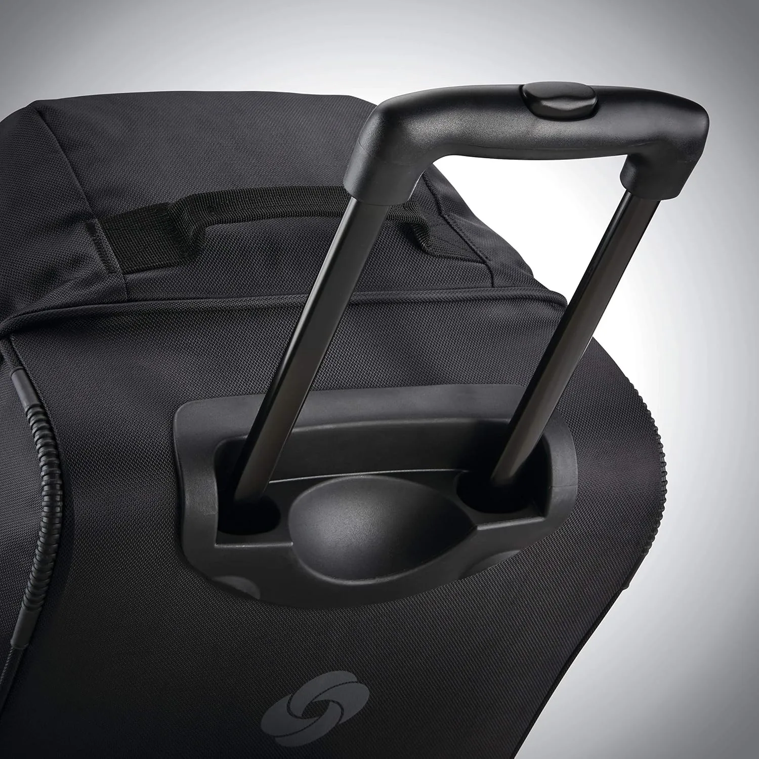 Samsonite Andante 2 Wheeled Duffel Bag  32-Inch Durable Rolling Luggage with Inline Skate Wheels, Push-Button Handle & Spacious Compartments  Travel-Friendly and Lightweight- Navy/Black