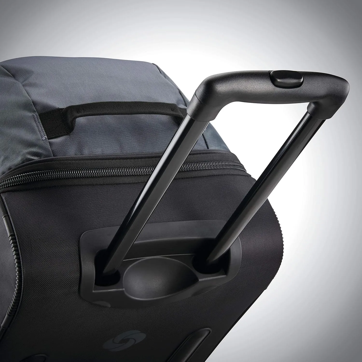 Samsonite Andante 2 Wheeled Duffel Bag  32-Inch Durable Rolling Luggage with Inline Skate Wheels, Push-Button Handle & Spacious Compartments  Travel-Friendly and Lightweight - Riverrock/Black