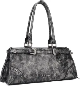 Shoulder Bag for Women Y2K Trendy Purse Top Handle Satchel Handbag Designer Vegan Leather Hobo Bag