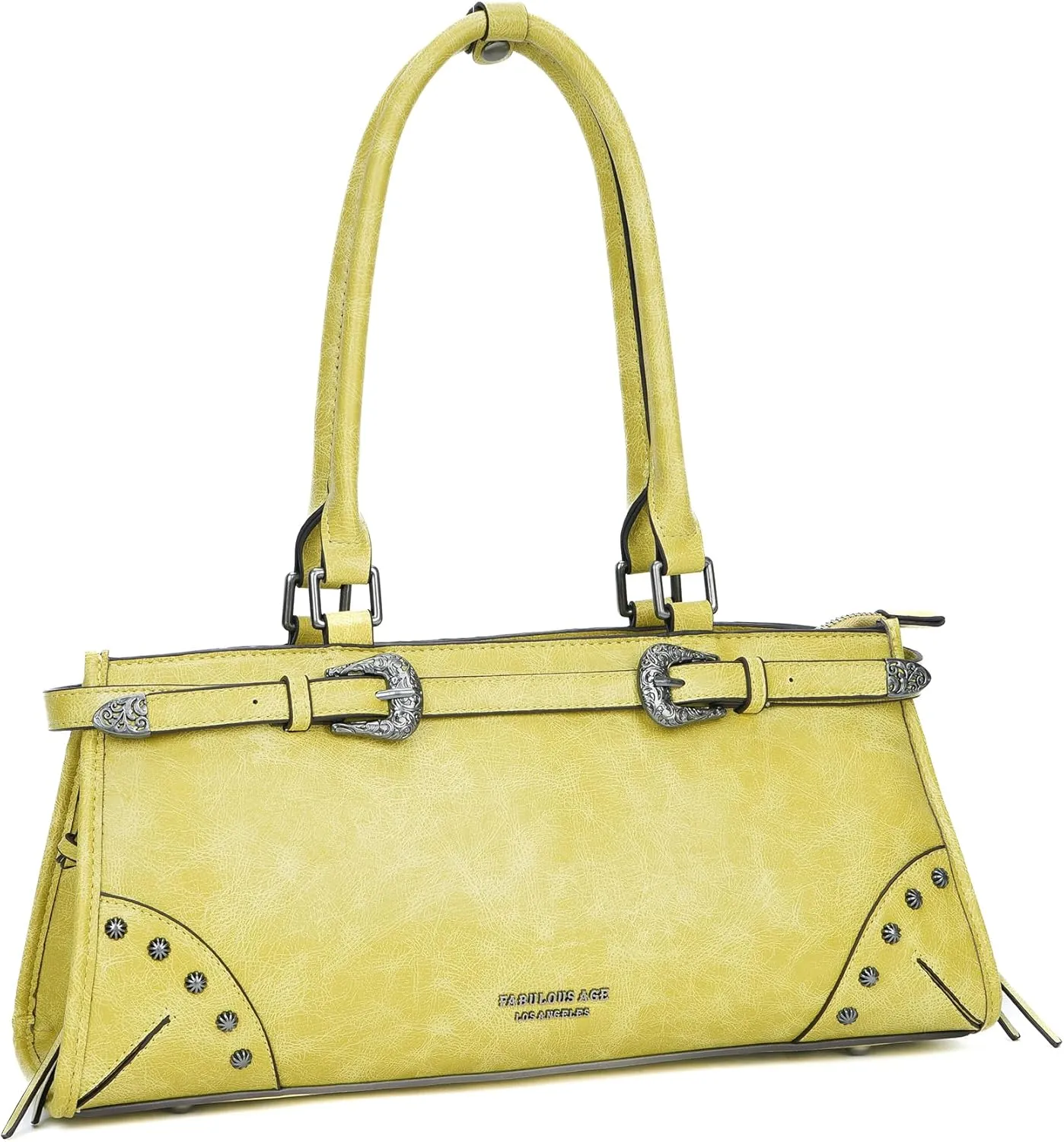 Shoulder Bag for Women Y2K Trendy Purse Top Handle Satchel Handbag Designer Vegan Leather Hobo Bag