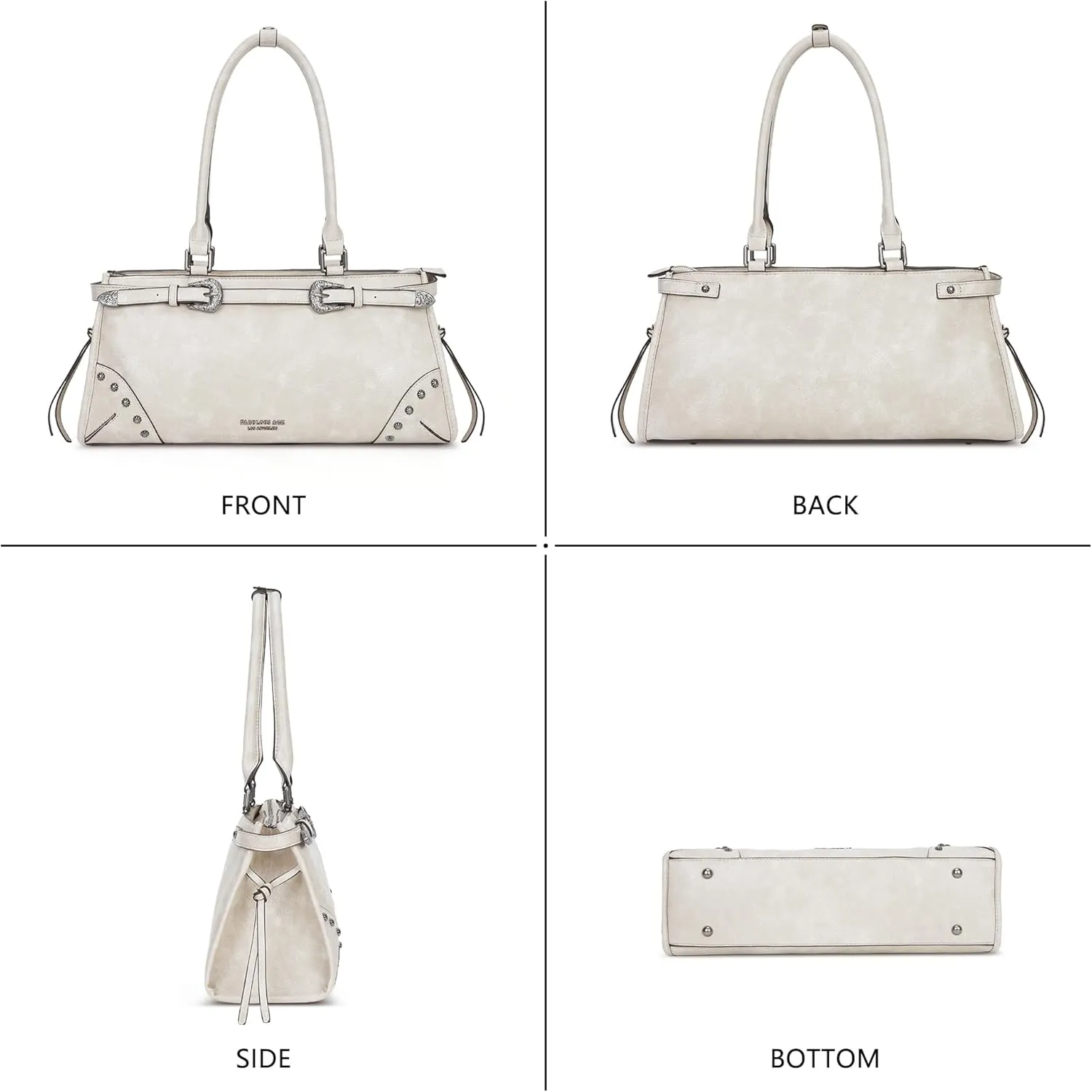 Shoulder Bag for Women Y2K Trendy Purse Top Handle Satchel Handbag Designer Vegan Leather Hobo Bag