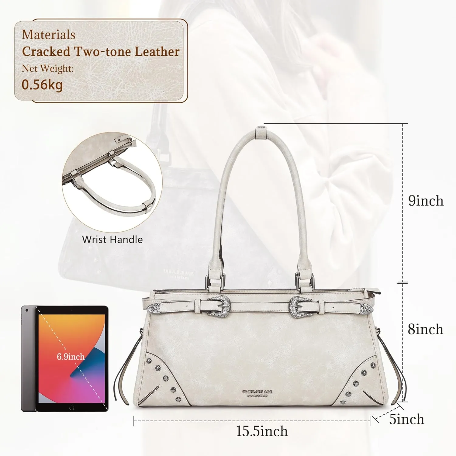 Shoulder Bag for Women Y2K Trendy Purse Top Handle Satchel Handbag Designer Vegan Leather Hobo Bag