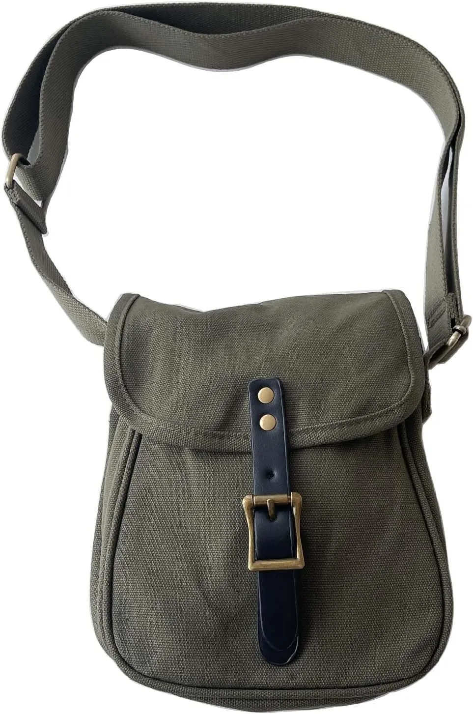 Small Crossbody Bags for Men Women,Canvas Messenger Purse,Trendy Design Satchel Bag