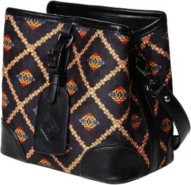 Southwest Bucket Purse for Women, Aztec Shoulder Crossbody Bag, Purse With Adjustable Strap, PU Leather