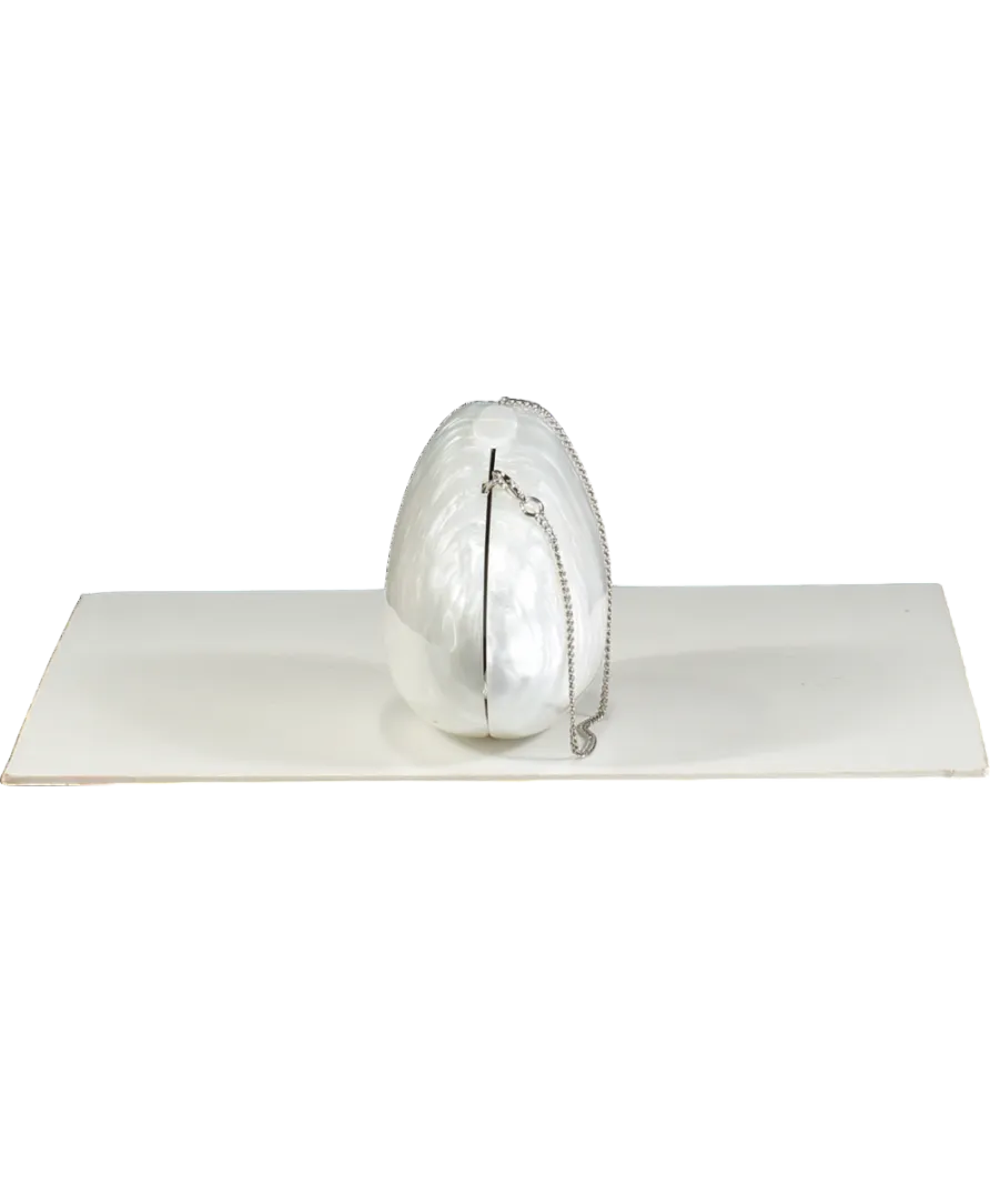 Stine Goya Pearlescent Accra Resin Clutch Bag